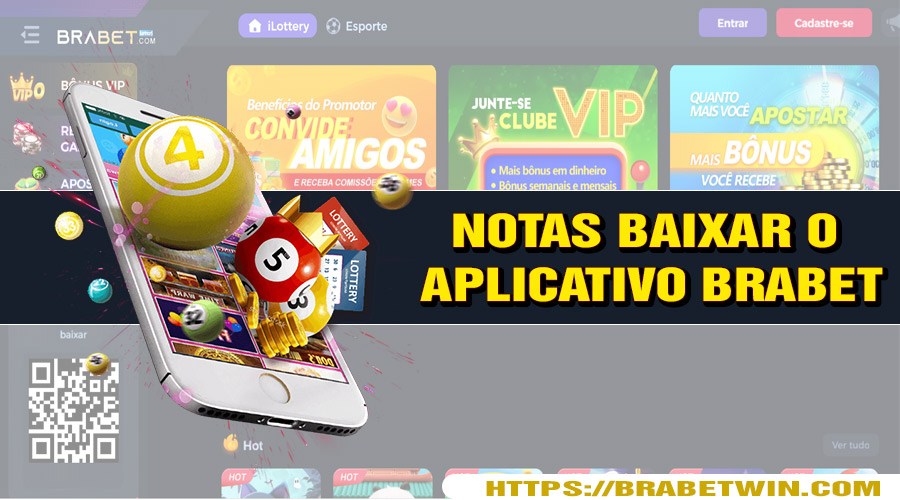 Notas importantes ao baixar o aplicativo Brabet